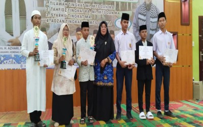 MTsN 1 Aceh Tamiang Borong Juara MTQ di Lingkungan Kementerian Agama Kabupaten Aceh Tamiang