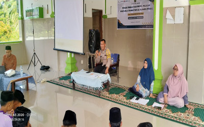 MTsN 1 Aceh Tamiang Bersama Gelar P5RA : Bersama Polisi, Perangi Bullying dan Bangun Diri Berprestasi