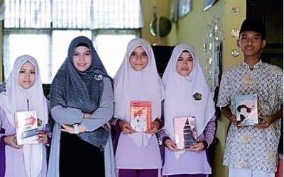 Empat Siswa MTsN 1 Aceh Tamiang Melaju ke Tahap Selanjutnya Lomba Resensi Buku
