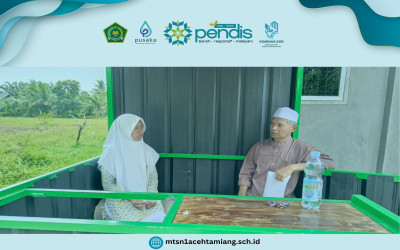 MTsN 1 Aceh Tamiang Gelar Fit And Proper Test Bakal Calon Ketua OSIM TP. 2025/2026 Melalui Wawancara